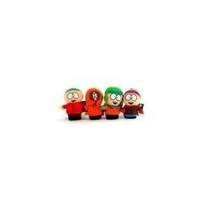   South Park Plush 4.5 Beanie Set   Includes Kenny, Kyle, Cartaman: Toys