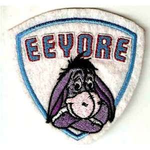 EEYORE the Donkey in Winnie the Pooh Disney Embroidered Iron On / Sew 