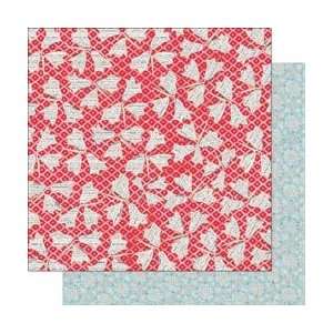  Pink Paislee She Art Double Sided Paper 12X12 Hope; 25 