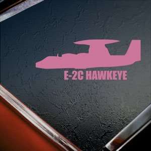  E 2C HAWKEYE Pink Decal Military Soldier Window Pink 