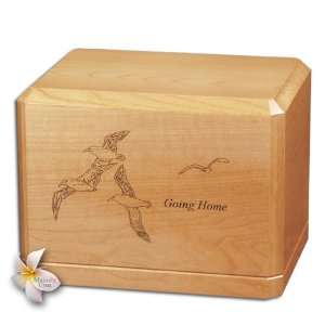  Going Home Classic Maple Wood Cremation Urn
