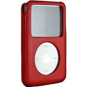   Red Italian Leather Case for iPod(tm) 160GB classic: Electronics