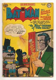 Batman #68 1951 1952 DC Comic Two Face  Cover/Story  