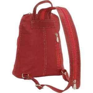 LE DONNE LEATHER U ZIP LADIES LEATHER BACKPACK 699884005548  