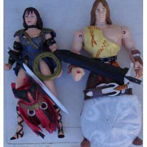   Xena 2 Doll Mail Away Promotional Set Comes In A Plain White Mailer