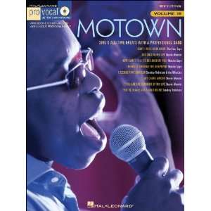  Hal Leonard Motown   Pro Vocal Songbook Volume 38 Mens 