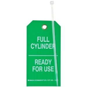   Tag, Front and Back Legend Full Cylinder Ready For Use (Pack of 10