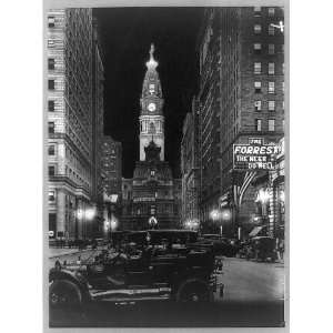  Broad Street,lit tower,City Hall,Forrest,Philadelphia 