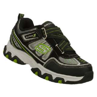 Kids Skechers  Turbulence Bolt Pre/Grd Black/Lime Shoes 