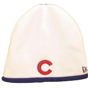    Mens Chicago Cubs Performance White Knit Hat
