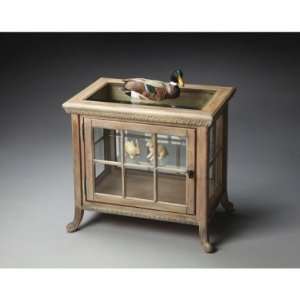   Masterpiece Collection Side Chair Curio Cabinet in