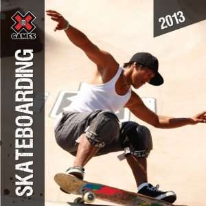  X Games Skateboarding 2013 Wall Calendar 12 X 12 Office 