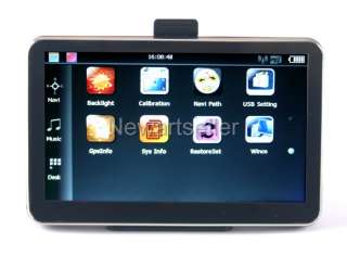   Car GPS Navigation system 4GB MP3/4 FM CE6.0 +Map GPS Receiver  