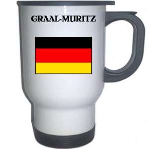  Germany   GRAAL MURITZ White Stainless Steel Mug 
