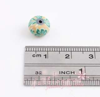 200 MixColor Rondelle Handmade Polymer Clay bead 10mm 1  