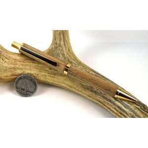  Sycamore Slimline Pro Pen With a Gold Finish Office 