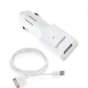   Car Charger+data Cable Kc26 Iphone 4 Charger Iphone 4 Car Charger