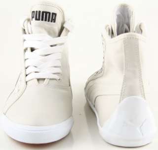 Puma Schuhe Crete Mid L Weiss Grau 347218 02 *R  