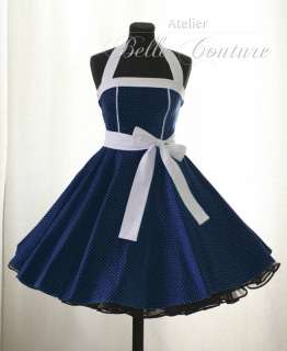 50er Jahre Kleid Cocktail Tanz Party Kleid z. Petticoat  