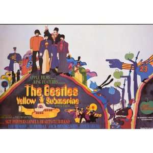  The Beatles Yellow Submarine Poster 2