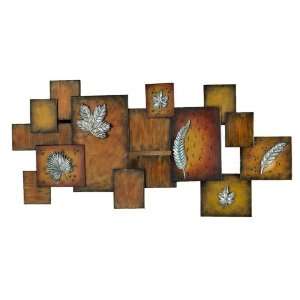  Leaves Abstract Wall Art Panel ILA121: Office Products
