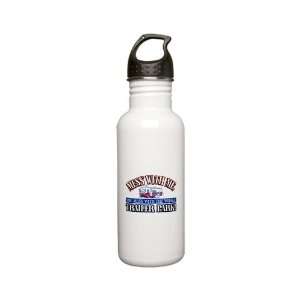   Water Bottle 0.6L Mess With Me You Mess With the Whole Trailer Park