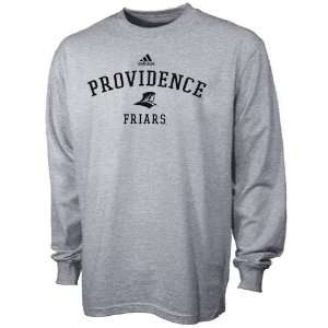 Adidas Providence Friars Ash Practice Long Sleeve T shirt  