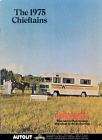 1975 Winnebago Chieftain Dodge Motorhome RV Brochure