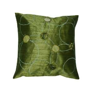 Captivating Design Silk Cushion Covers with Patch & Embroidery Work 