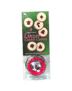 Linzer Cookie Cutter Set   Christmas Collection  