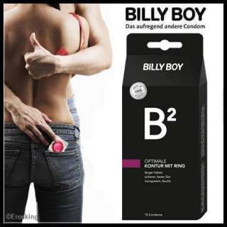 15 Billy Boy B² B2 Optimale Kontur Ring Kondome Condome  