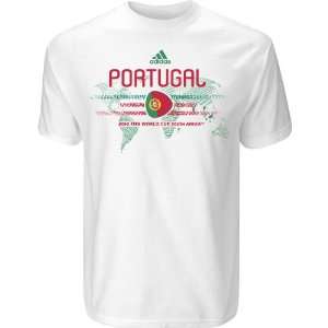    Adidas Portugal World Cup Country T Shirt