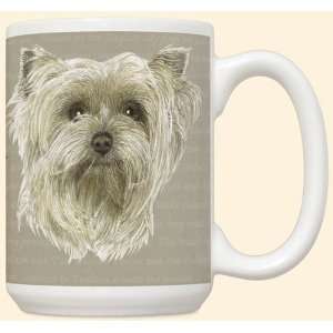 : David Kiphuth Dog Breed 15 ounce Coffee Mug Cup ~ Yorkie Yorkshire 