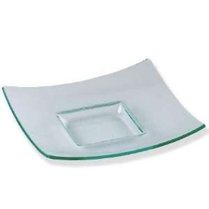  10 x 10 Curved Square Glass Plate   Steelite   6527B661 