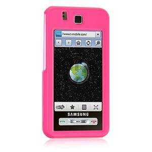  HOT PINK Hard Plastic Shield Cover Case for Samsung Behold 