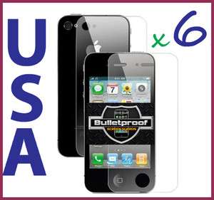  +Back Screen Cover Shield Protector FULL BODY for iPhone 4 4S  