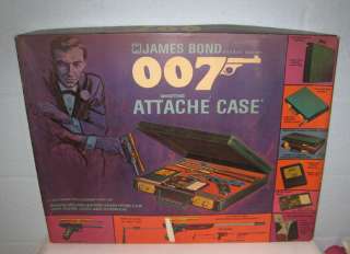   MULTIPLE JAMES BOND 007 ATTACHE BRIEF CASE IN ORIGINAL BOX   