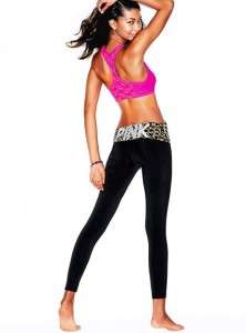   Victorias Secret PINK Bootcut Legging Bling Lace YOGA Pant Sweatpants