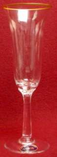 LENOX crystal HAYWORTH clear FLUTED CHAMNPAGNE FLUTE  