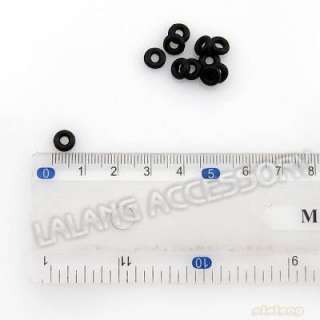   black mainly shape new wholesale jewellery findings rubber spacer bead