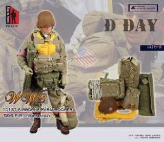   Home 1/6 scale WW2 US 101st Paratrooper 506 PIR. Normandy  