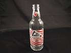 Vintage Bottoms Up 8 oz. Glass Bottle Quaker State coca Cola Bottling 