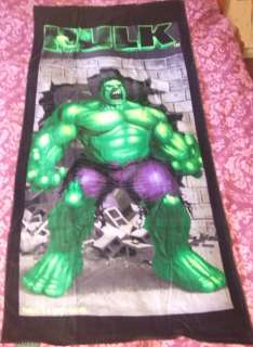 Incredible Hulk (TM) Beach Towel/Wall Hanging, Cotton  