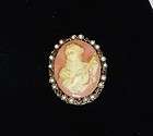 Gorgeous Very Rare Victorian Cameo Brooch/Pendant