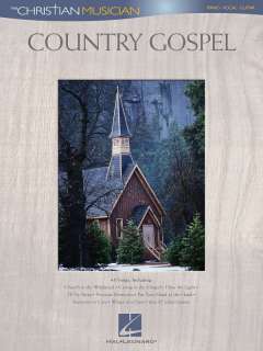COUNTRY GOSPEL Piano/Vocal/Guitar Song Book, 45 Songs  