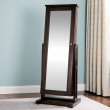   Jewelry Armoire, Cheval Mirrored Front  