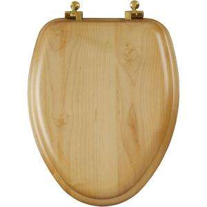 Mayfair Natural ReflectionsElongated Closed Front Toilet Seat in Maple