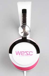 WeSC The Bass Headphones in White  Karmaloop   Global Concrete 