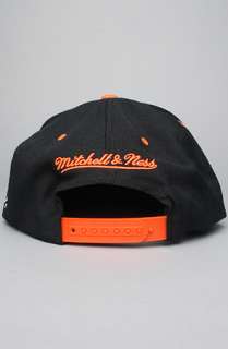 Mitchell & Ness The NHL Arch Snapback Hat in Black Orange  Karmaloop 
