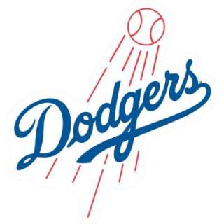 Fathead 40 In. x 42 In. Los Angeles Dodgers Logo Wall Appliques FH63 